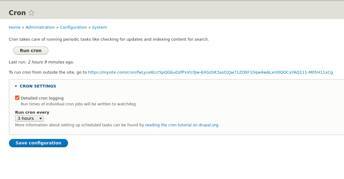 Configure Cron for Your Drupal Site (Drupal 11, 10, 9, 8, 7) 