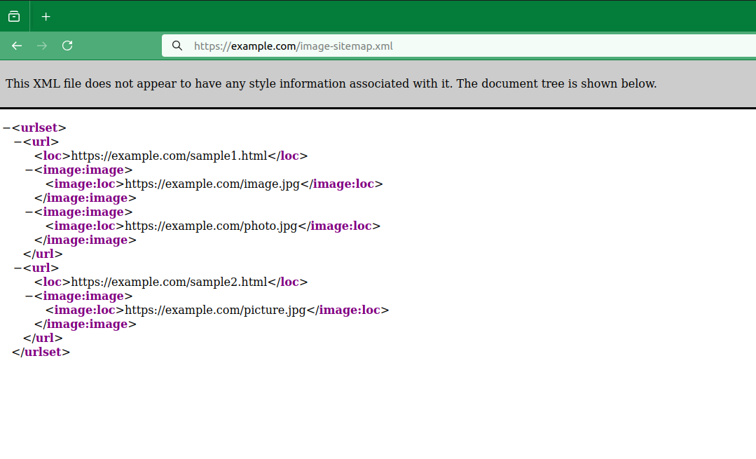 Create an XML Image Sitemap