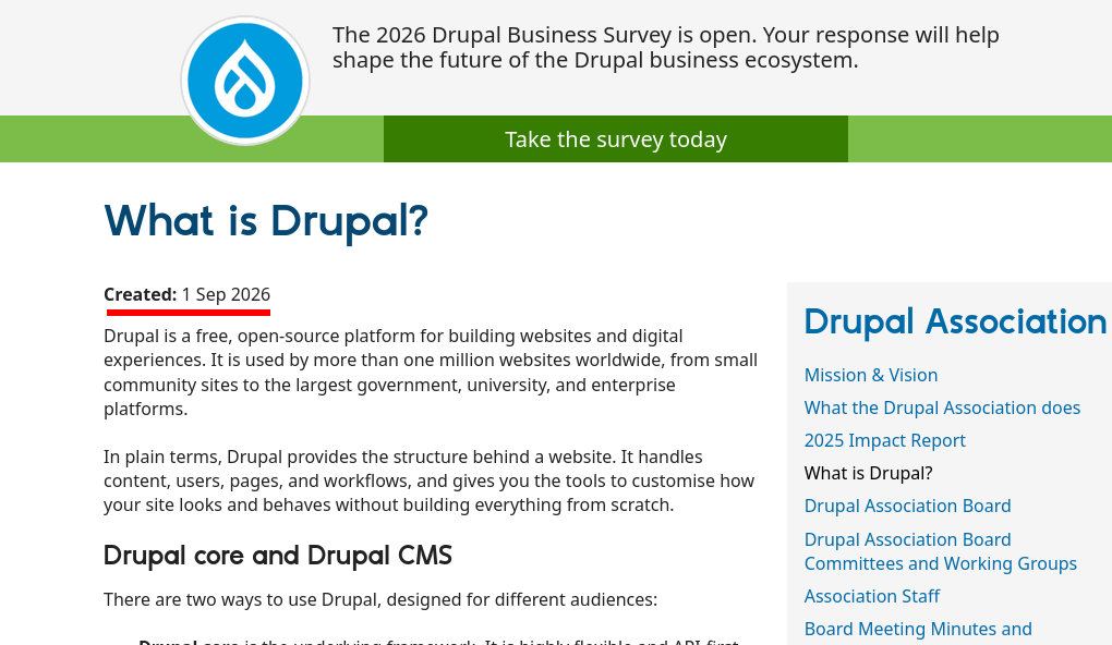 Display Node Creation Time as a Field in Drupal